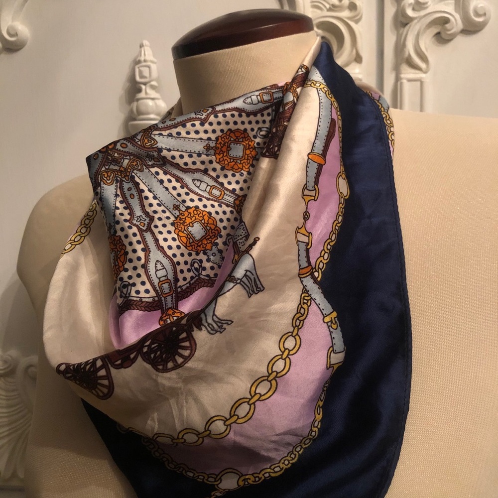 Vintage Silk Scarf